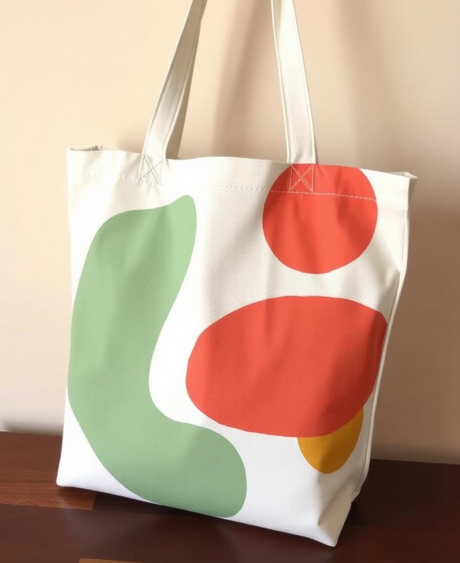 Matisse Cutouts hand-painted tote